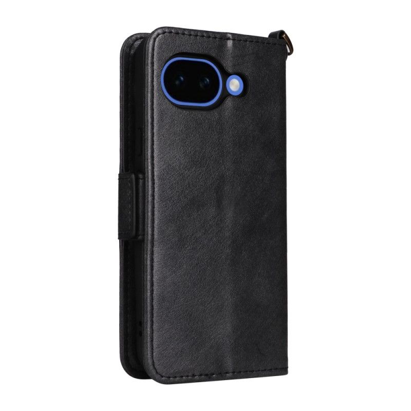 Flip Cover Google Pixel 10a Vintage Pung Og Skulderrem