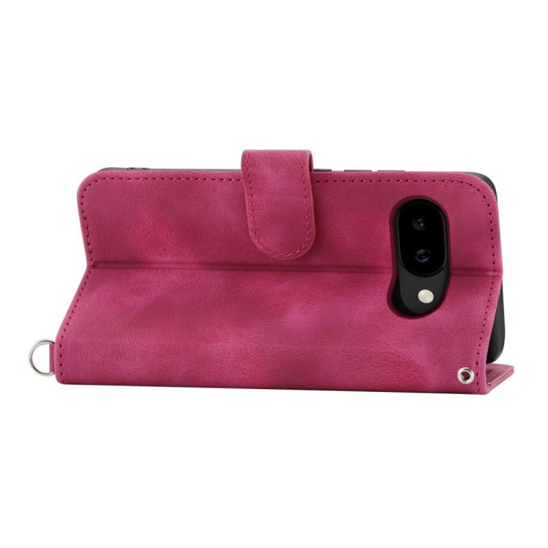 Flip Cover Til Google Pixel 10a Mandala-ruskindseffekt Med Skulderrem