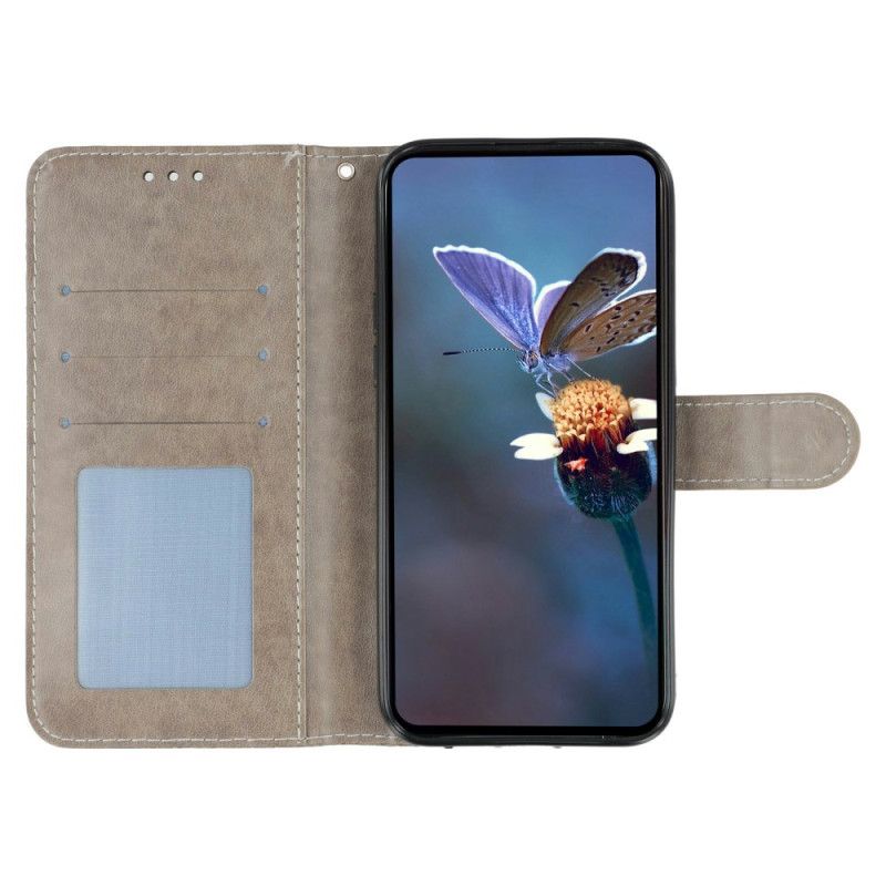 Læder Cover Google Pixel 10a Blonde Blomster