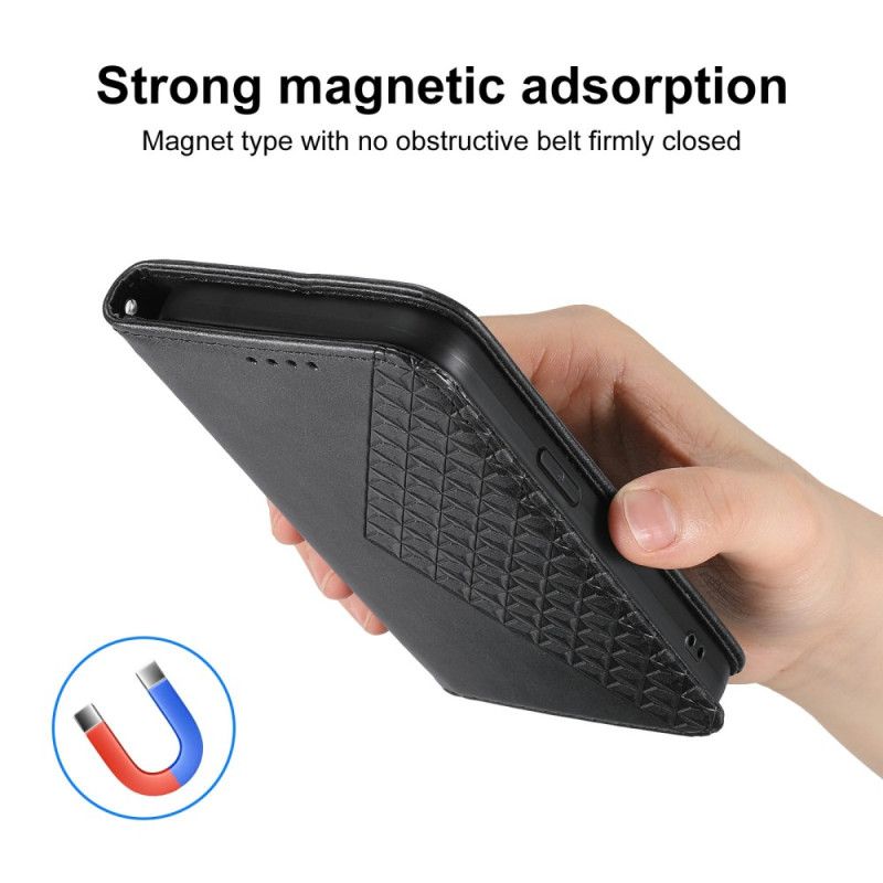 Læder Cover Google Pixel 10a Telefon Etui Diamantmønster