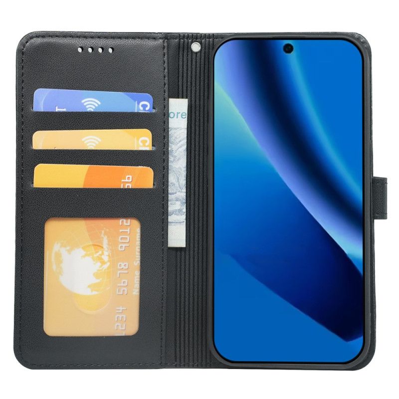 Læder Cover Google Pixel 10a Telefon Etui Vintage-stil