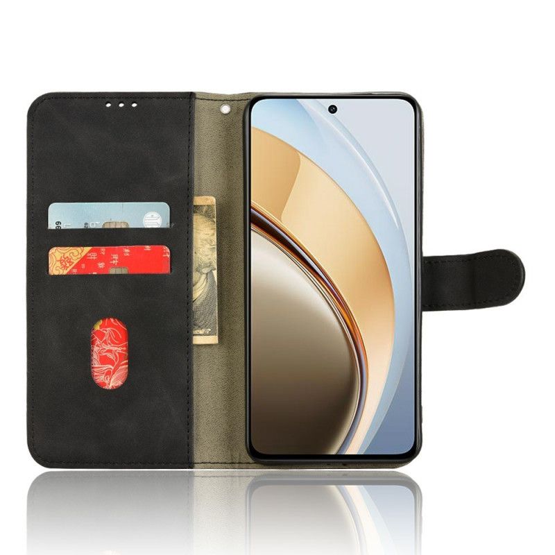 Flip Cover Til Vivo V40 Lite 5g Ruskindseffekt