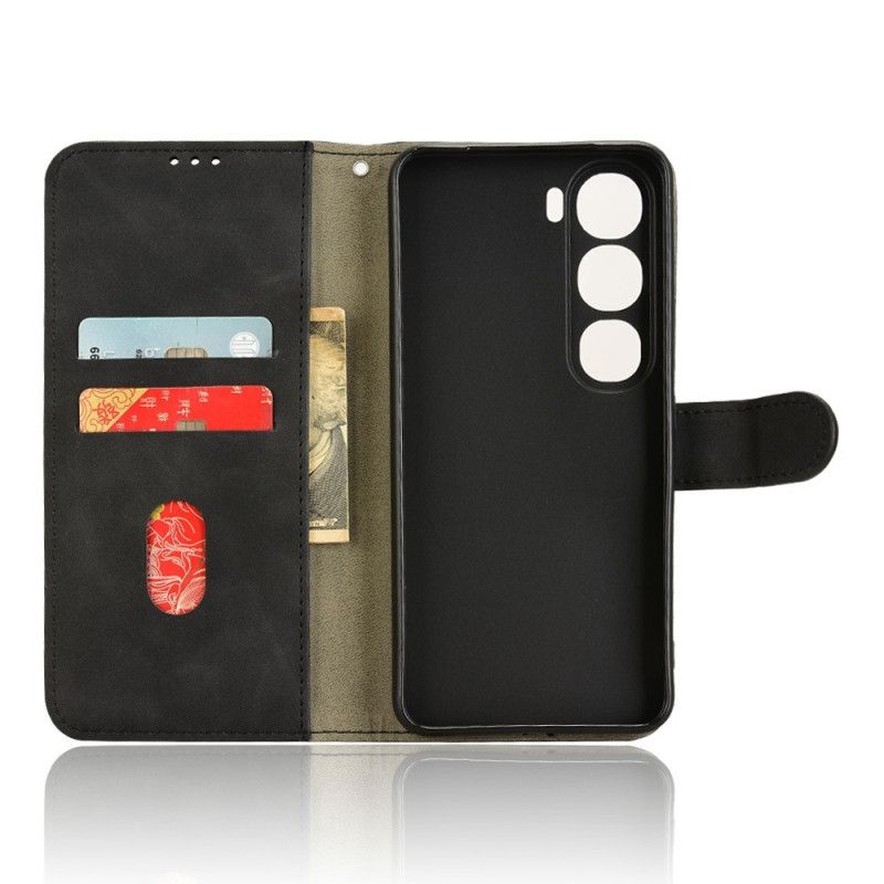 Flip Cover Til Vivo V40 Lite 5g Ruskindseffekt