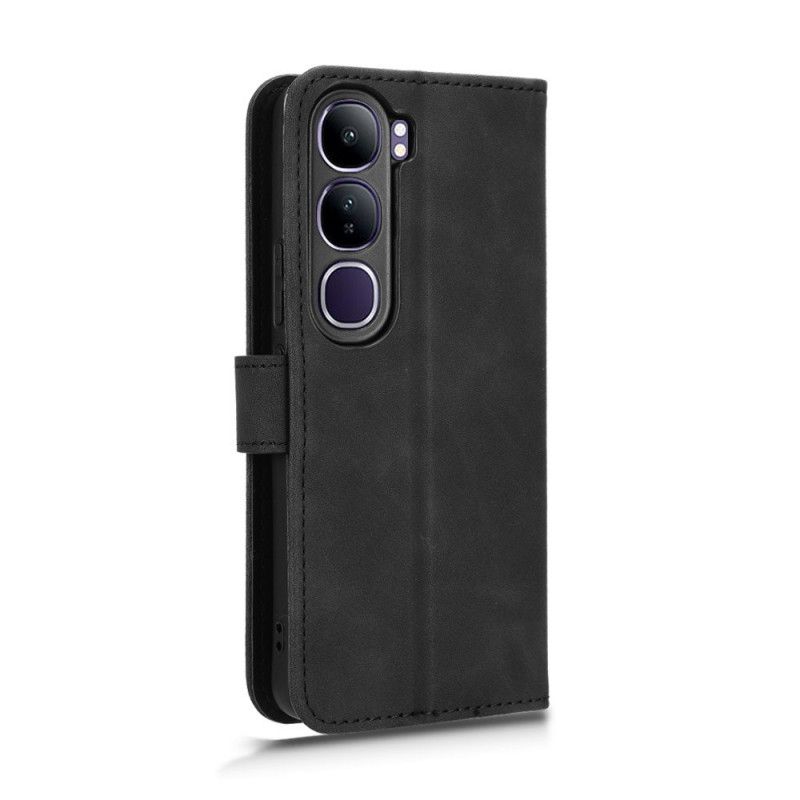 Flip Cover Til Vivo V40 Lite 5g Ruskindseffekt