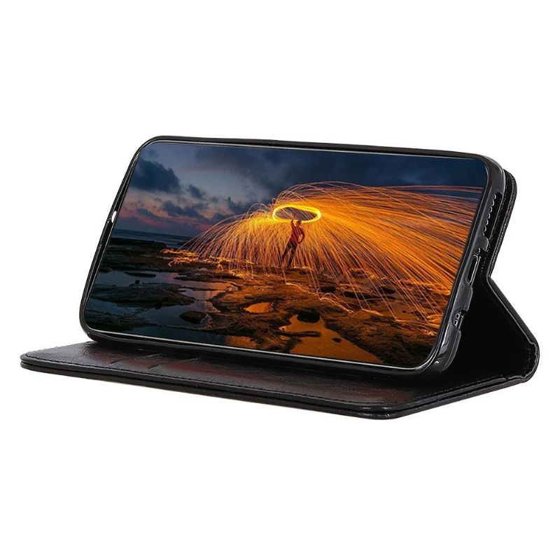 Flip Cover Xiaomi Redmi Note 8 2021 Læder Cover Simone Kunstlæder