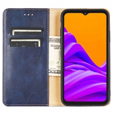 Mobilcover Samsung Galaxy M13 Flip Cover Rent Kunstlæder