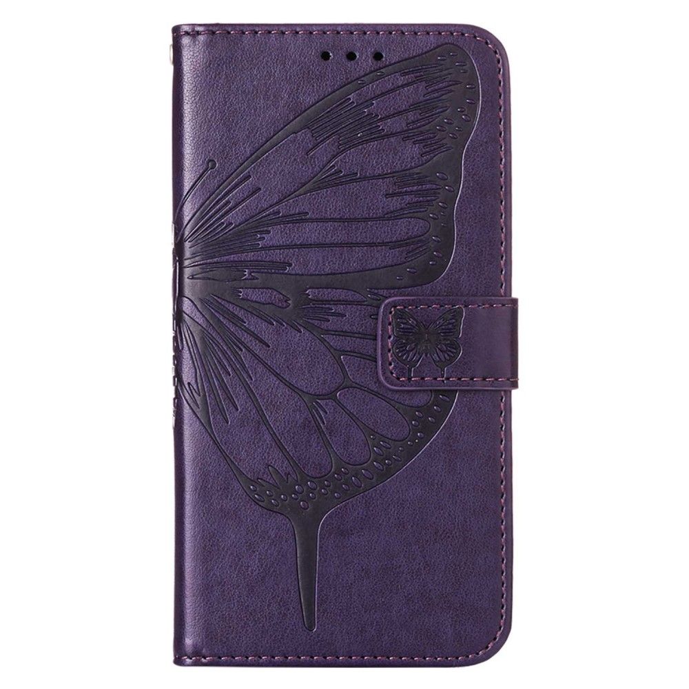 Flip Cover Nokia 3.4 / Nokia 5.4 Sommerfugleblomst Kortholder