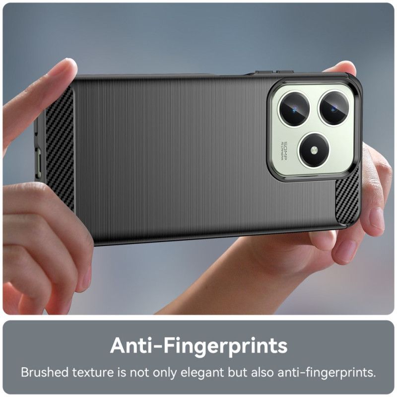 Cover Realme C63 Telefon Etui Børstet Kulfiber
