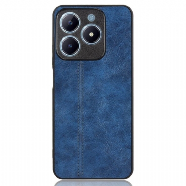 Cover Realme C63 Telefon Etui Syet Lædereffekt