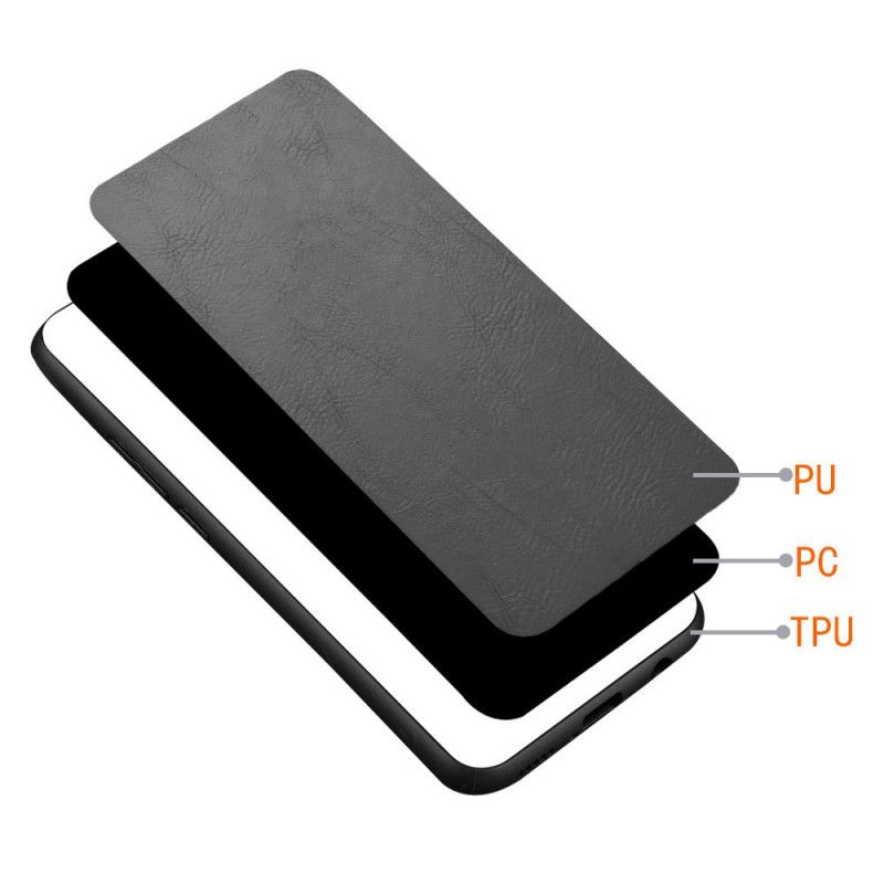 Cover Realme C63 Telefon Etui Syet Lædereffekt