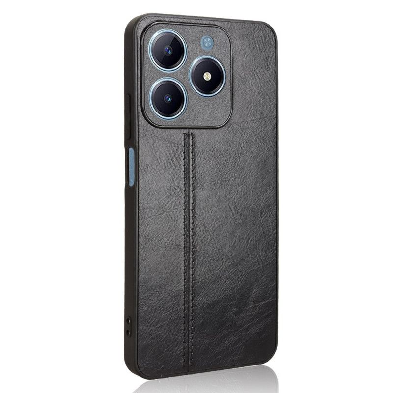 Cover Realme C63 Telefon Etui Syet Lædereffekt