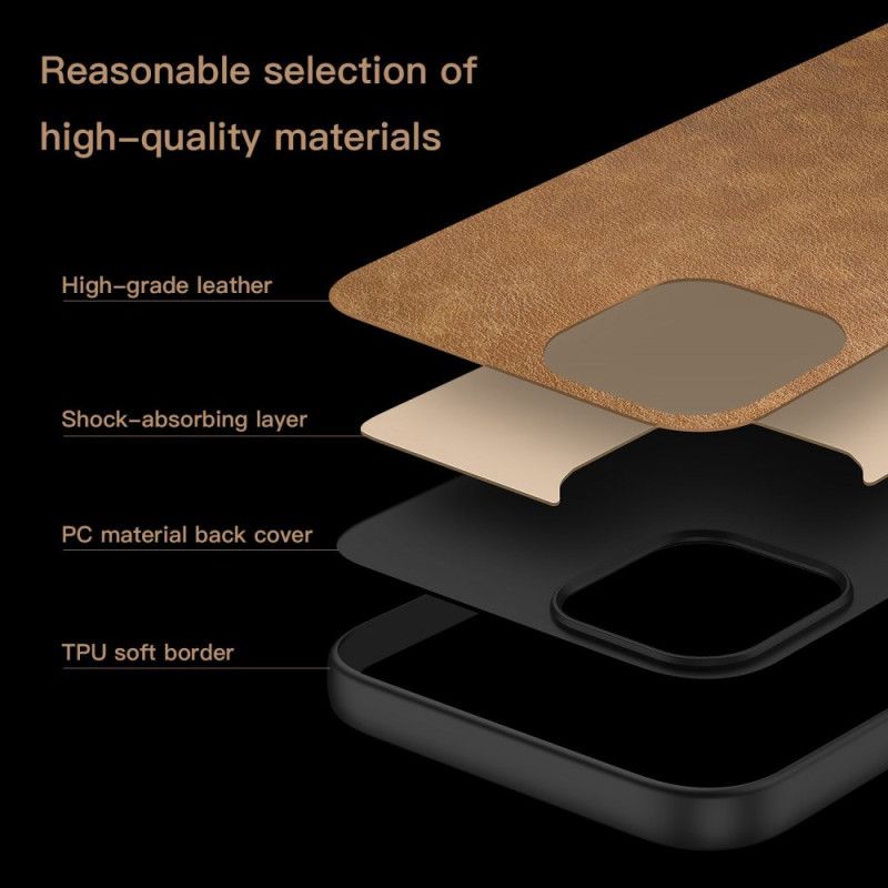 Cover Til Realme C63 Læderstil