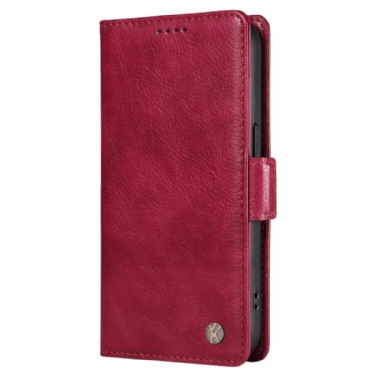 Flip Cover Realme C63 Vintage Yikatu