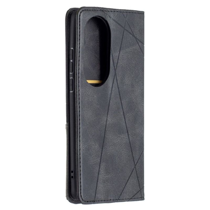 Flip Cover Huawei P50 Pro Anti-fald Célinia Style Læder Kortholder