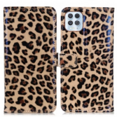 Flip Cover Moto G100 Leopard