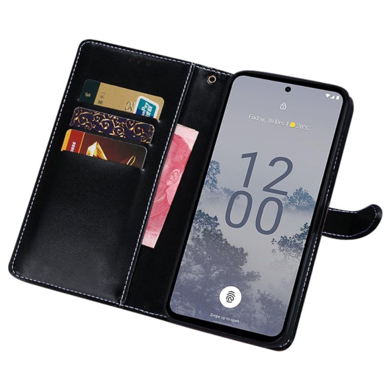 Flip Cover Asus Zenfone 10 Idewei Krokodillestil