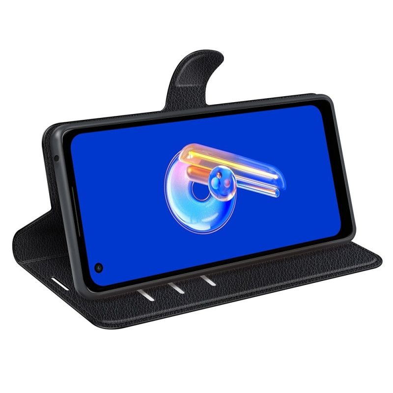 Læder Cover Asus Zenfone 10 Telefon Etui Klassisk Litchi-kunstlæder