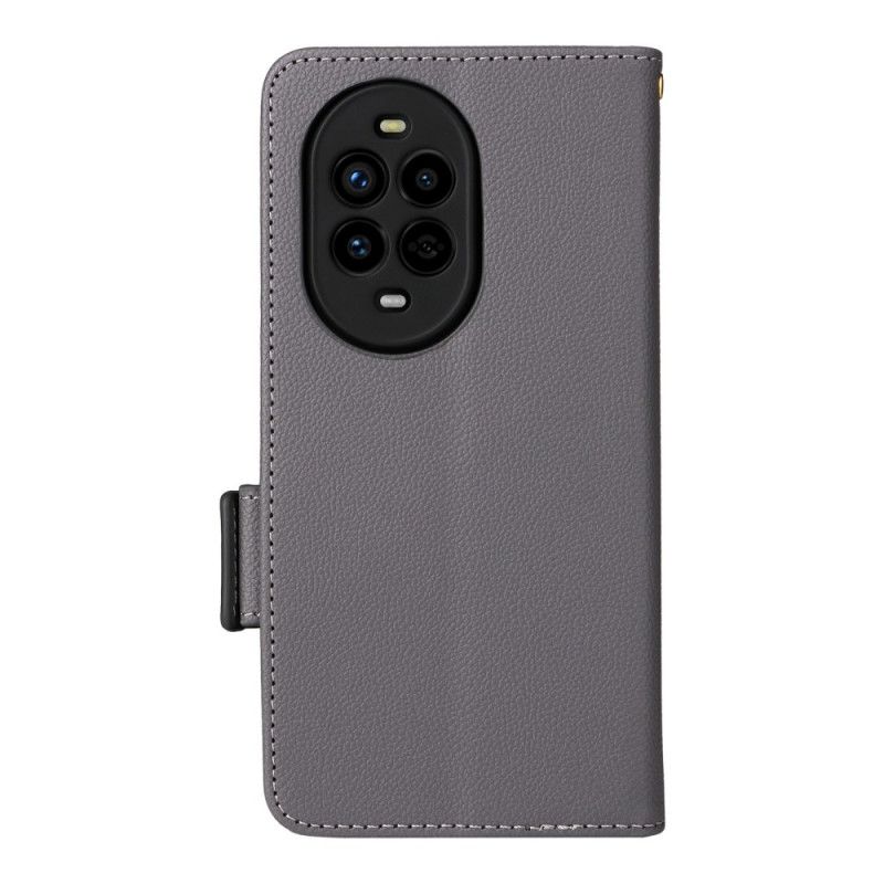 Flip Cover Huawei Nova 13 Pro Litchi Kunstlæderrem