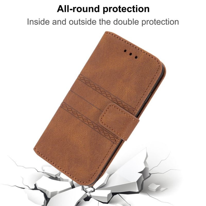 Flip Cover Til Huawei Nova 13 Pro Dobbelt Frise