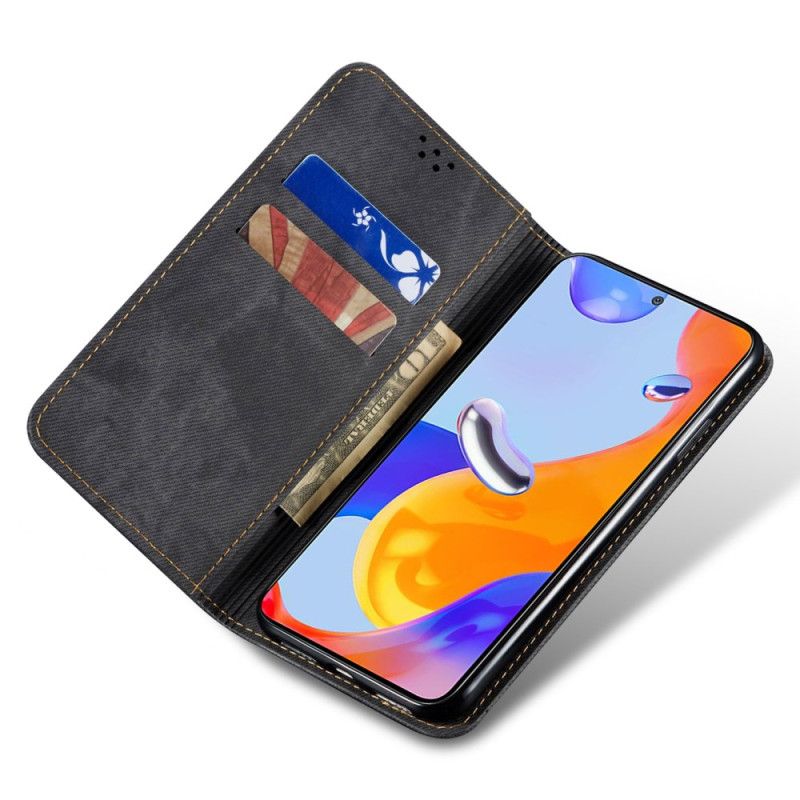 Læder Cover Huawei Nova 13 Pro Denimeffekt