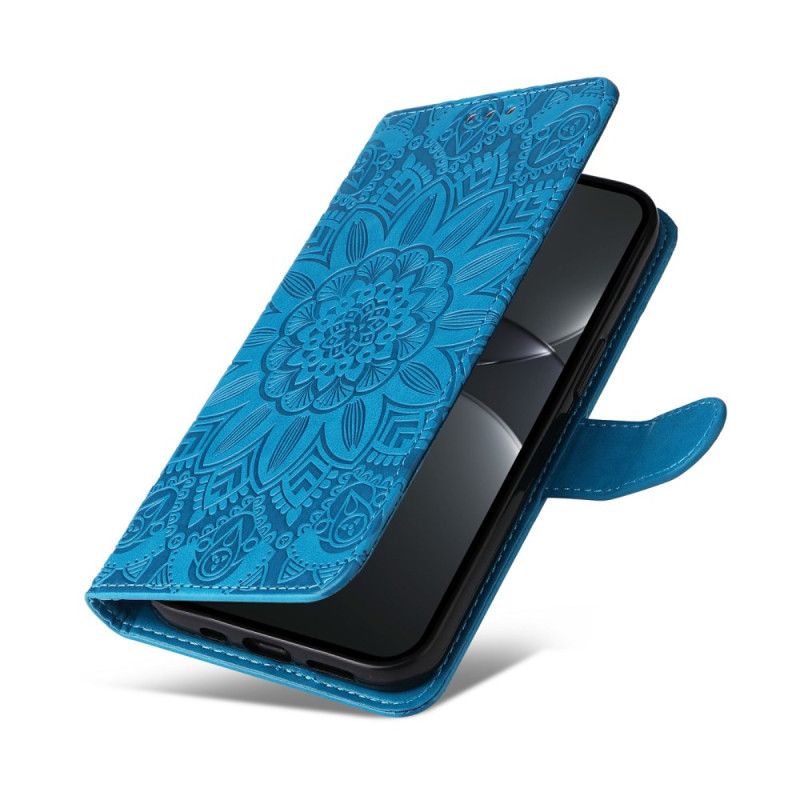 Læder Cover Huawei Nova 13 Pro Telefon Etui Mandala