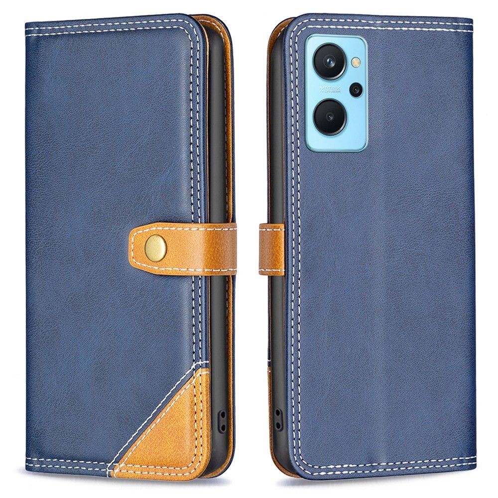 Flip Cover Realme 9i Binfen Series-8 Udsatte Sømme