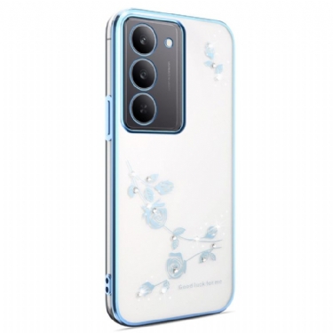 Cover Realme 14x 5g Kadem Blomsterdekoration Og Rhinsten