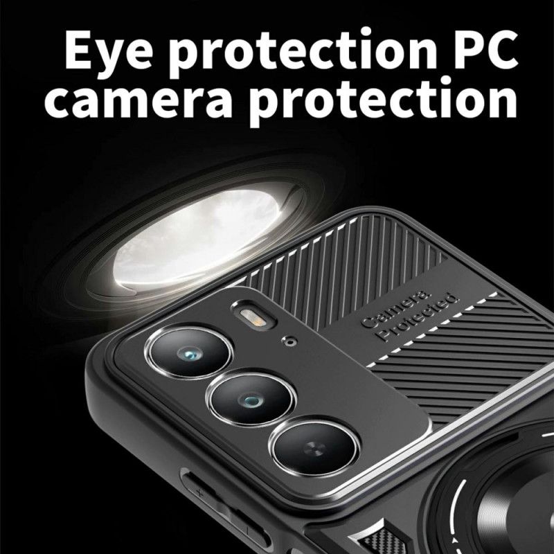 Cover Realme 14x 5g Magnetisk Med Roterende Stativ