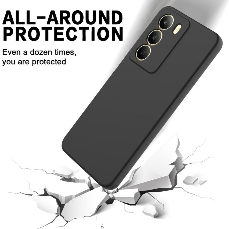 Cover Realme 14x 5g Telefon Etui Flydende Silikone Med Snor