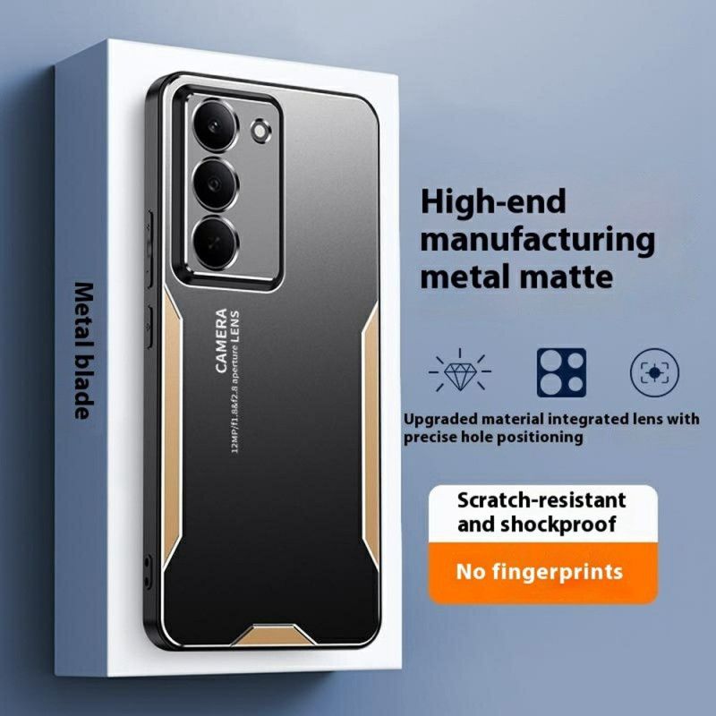Cover Til Realme 14x 5g Metaleffekt