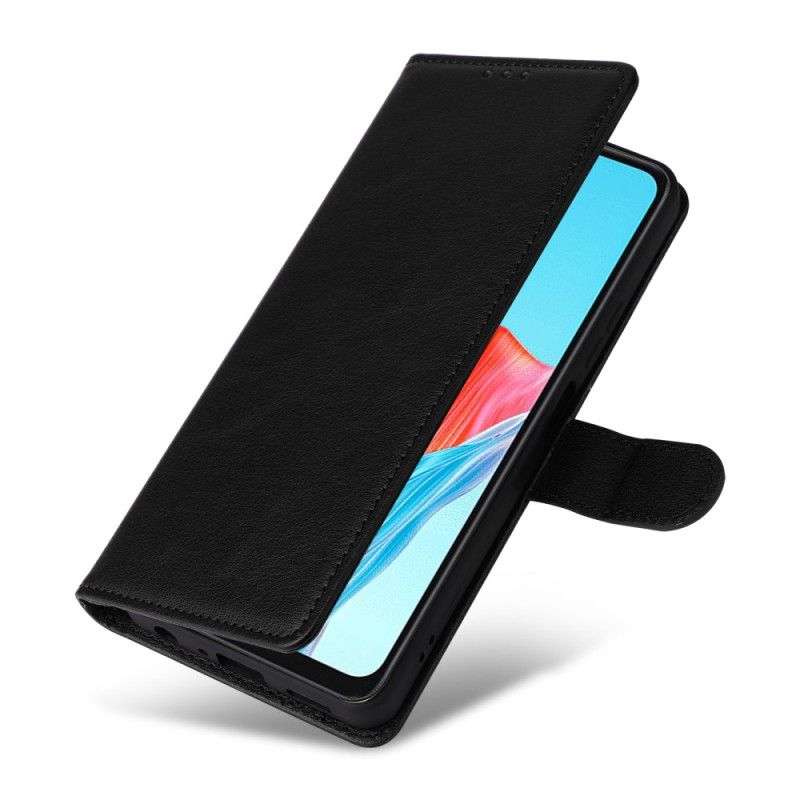 Flip Cover Realme 14x 5g Ensfarvet Kunstlæder