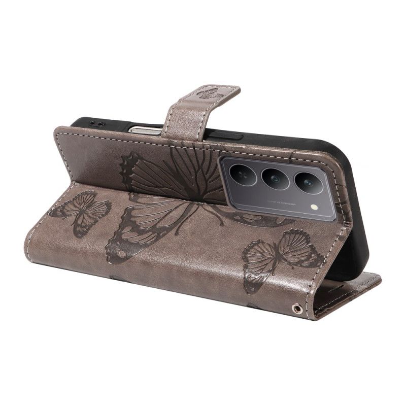 Flip Cover Realme 14x 5g Kæmpesommerfugle