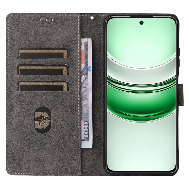 Flip Cover Realme 14x 5g Kunstlæder Med Rfid-beskyttelse