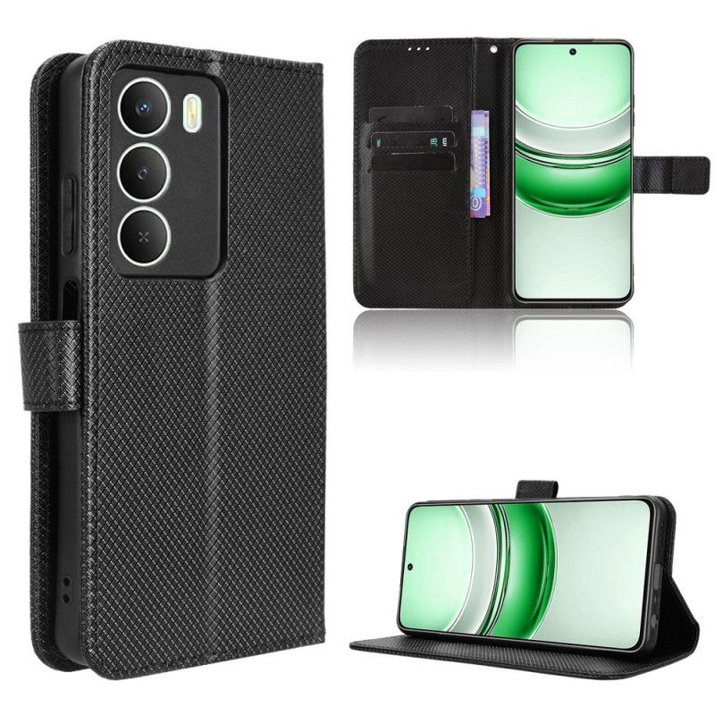 Flip Cover Til Realme 14x 5g Diamanttekstur