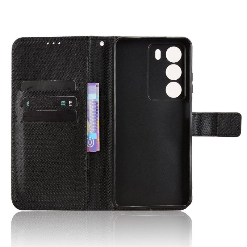 Flip Cover Til Realme 14x 5g Diamanttekstur