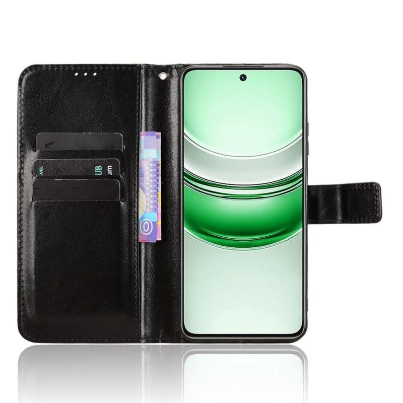 Flip Cover Til Realme 14x 5g Prangende Kunstlæder