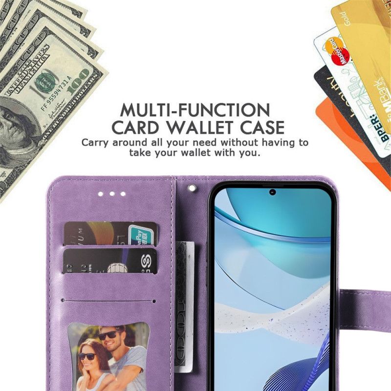 Læder Cover Realme 14x 5g Mandala-print