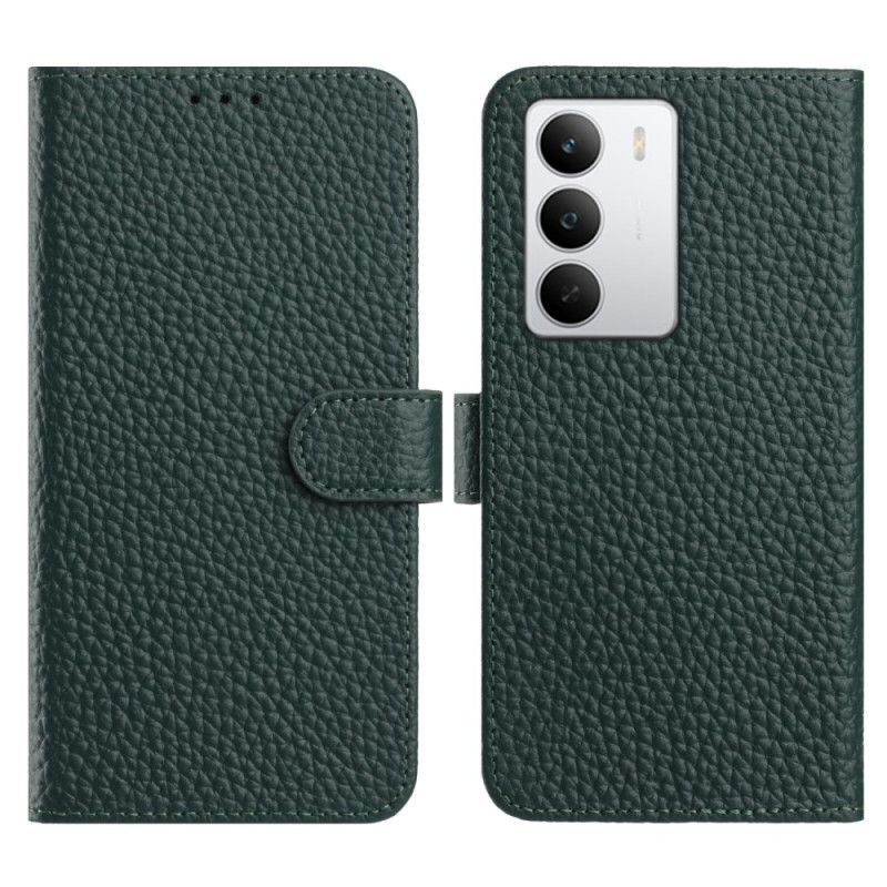 Læder Cover Realme 14x 5g Telefon Etui Ægte Læder