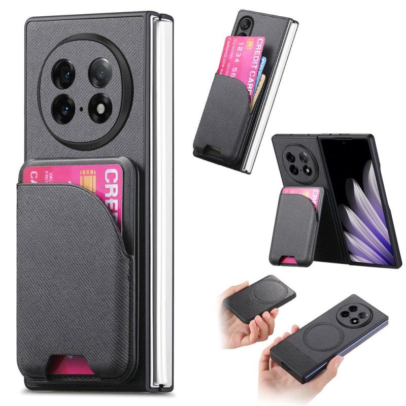 Cover Oppo Find N5 Magnetisk Med Stativ Og Aftagelig Etui