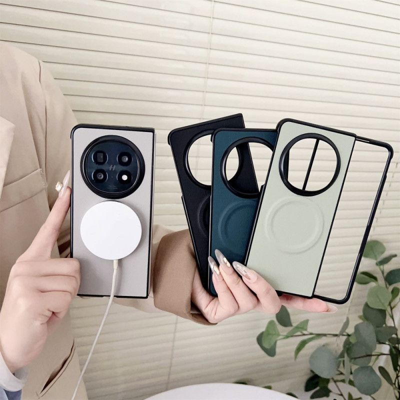 Cover Oppo Find N5 Magsafe-kompatibel Lædereffekt