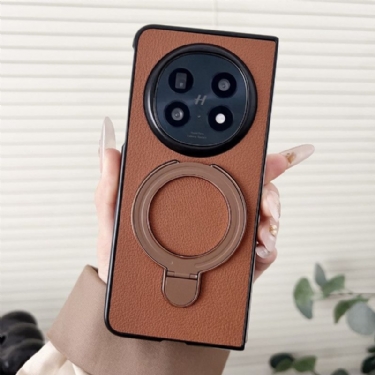 Cover Oppo Find N5 Ringholder I Kunstlæder