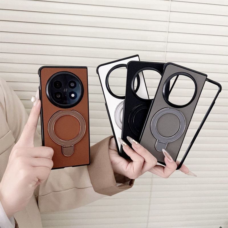 Cover Oppo Find N5 Ringholder I Kunstlæder