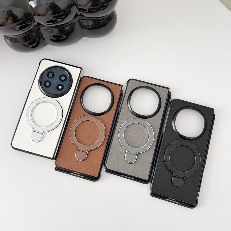 Cover Oppo Find N5 Ringholder I Kunstlæder