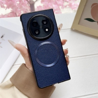 Cover Til Oppo Find N5 Magsafe-kompatibelt Kunstlæder