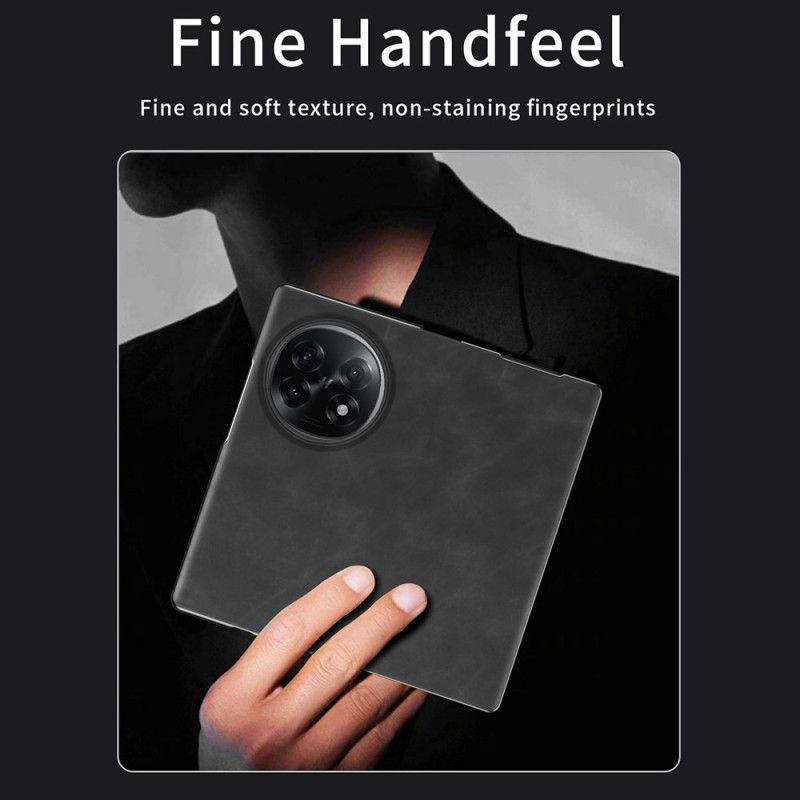 Etui Til Oppo Find N5 Lædereffekt