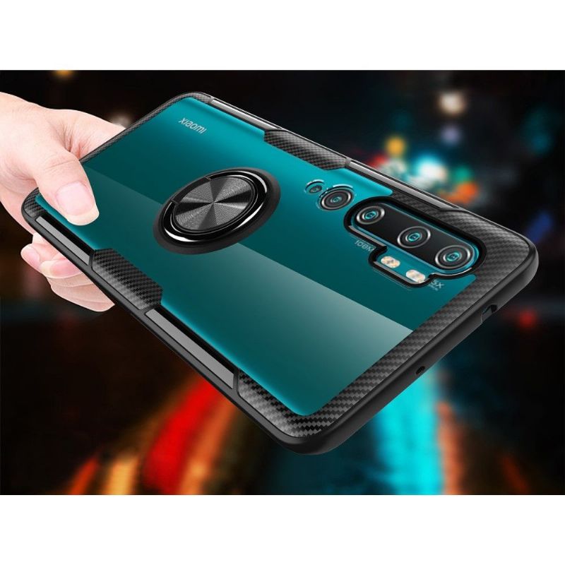 Cover Xiaomi Mi Note 10 / 10 Pro Gennemsigtig Finger