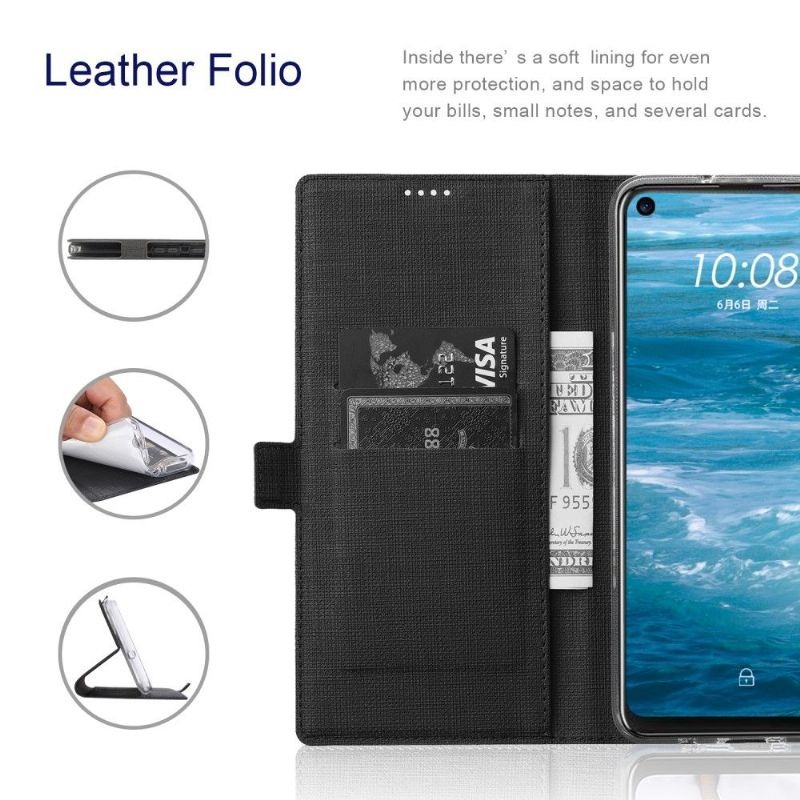 Flip Cover Xiaomi Mi 11 Hemming Bøjlestøttefunktion