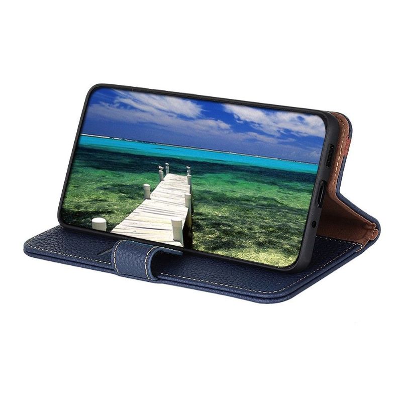 Flip Cover Google Pixel 6 Hemming Khazneh Kornet Læder