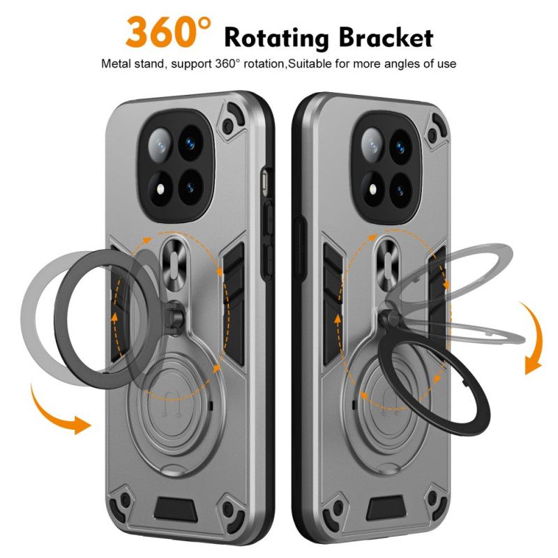 Cover Til Xiaomi Redmi Note 14 Pro Plus 5g Roterende Stativ