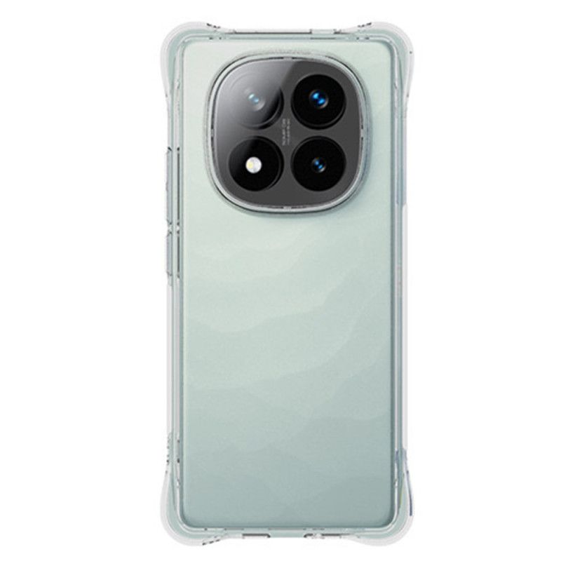 Cover Xiaomi Redmi Note 14 Pro Plus 5g Forstærket Transparent Med Hærdet Glasskærmbeskytter